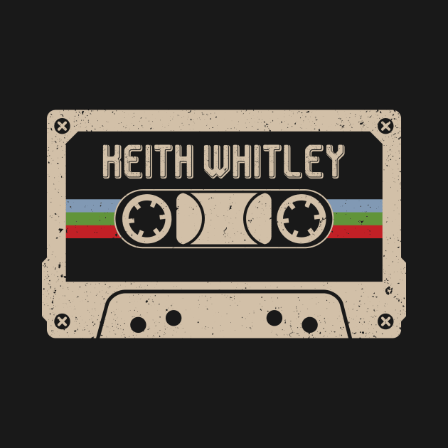 Keith Whitley Vintage Cassette Tape by Horton Cyborgrobot