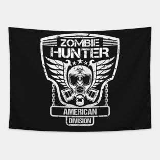 American Zombie Hunter Tapestry