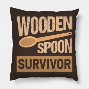 Wooden Spoon Survivor Pillow