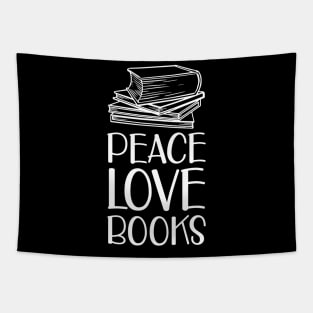 Book - Peace love books w Tapestry