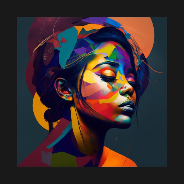 Abstract Portrait by n23tees