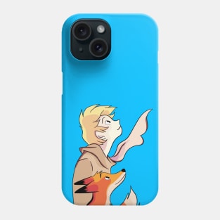 Little Boy And The Fox Fanart Book Illustration Phone Case