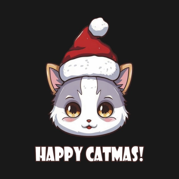 Happy Catmas! by GreenMary Design