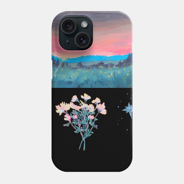 Light and Bouquet Phone Case by erinkatearcher