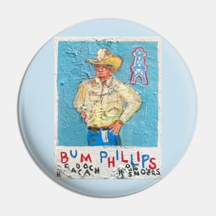 Bum Phillips Pin