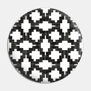 Modern geometric pattern in tribal style Pin