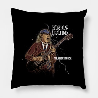 ACDC Angus Young - Thunderstruck Pillow