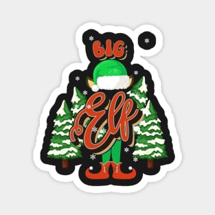 BIG ELF CHRISTMAS Magnet