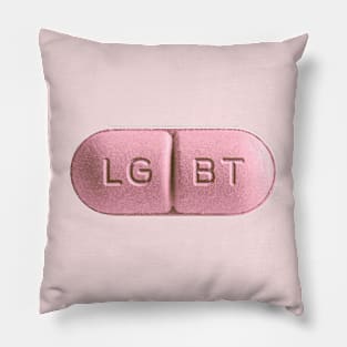 LGBT Pill Design Pillow