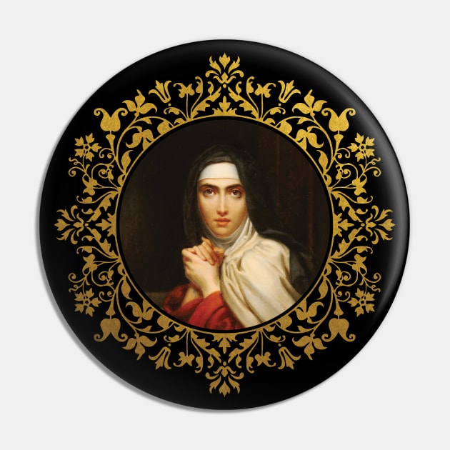 Saint Teresa of Avila Pin by Beltschazar