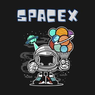 Spacex Kids Rocket T-Shirt