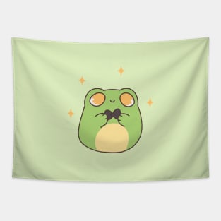 Frog with a Bow Tie Tapestry