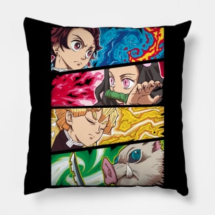 Demon Heroes Pillow