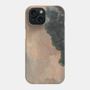 Cloud Study with Trees by John Constable Phone Case