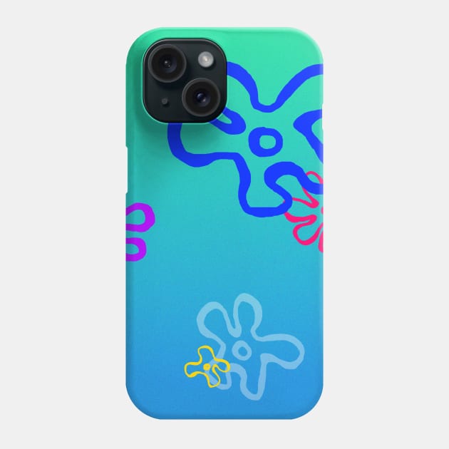 Bikini Bottom Sky Phone Case by eddien