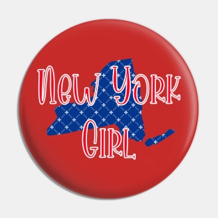 New York Girl Pin