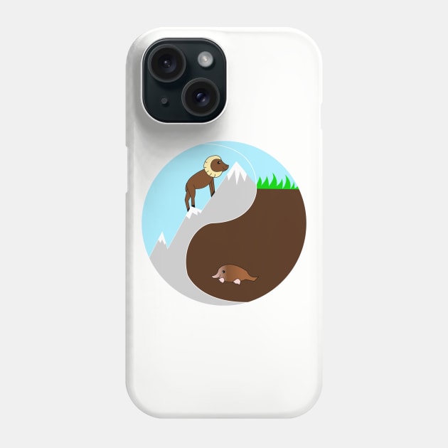 Up is Down Phone Case by traditionation