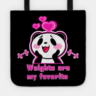 Panda Weights Tote