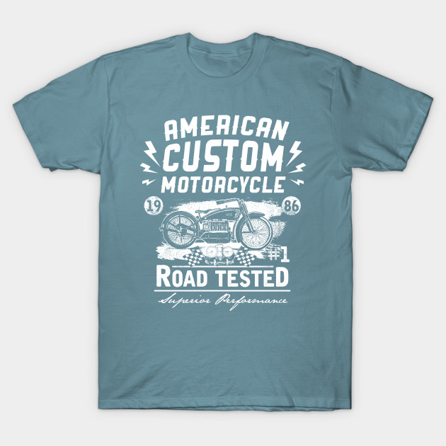 Disover American Custom Motorcycle - Motorcycle - T-Shirt