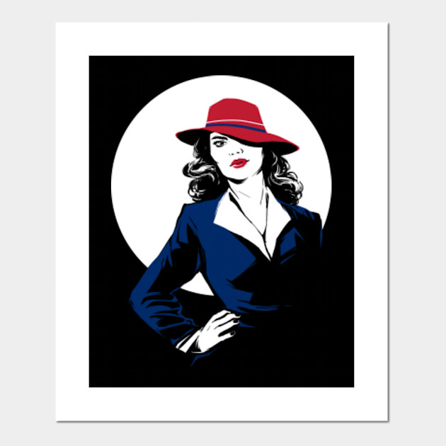Agent Carter Agent Carter Poster Und Kunst Teepublic De