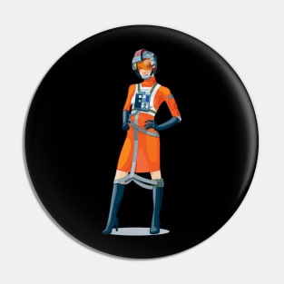 X-wing Pilot, woman Pin