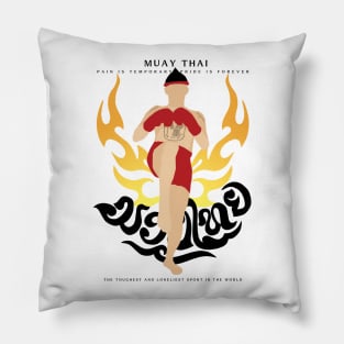 Muay Thai Boran Wai Kru Pillow