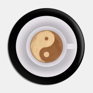 Yin e Yang Coffee Pin