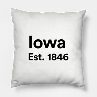 Iowa - Est. 1846 Pillow