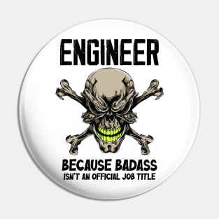 Badass Quote Pin