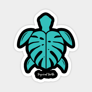 Turtles Reptiles Ocean Wave Testudines Sea Tropical Turtle Magnet