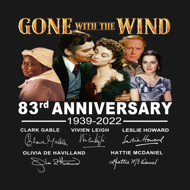 80th Anniversary Gone With The Wind 1939-2019 Signatures by Hoang Bich