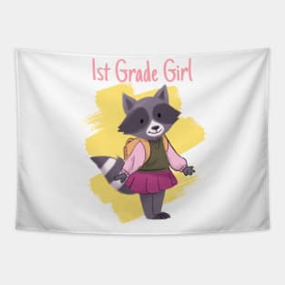 First Grade Girl Tapestry