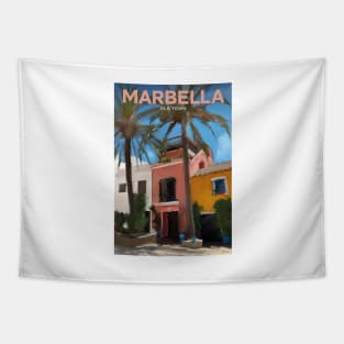 No.2 Marbella Old Town Andalusia Spain Tapestry