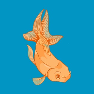 Orange Goldfish T-Shirt