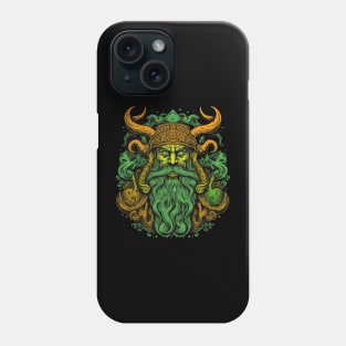 Cernunnos celtic horned god Phone Case