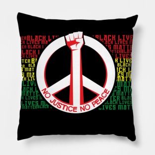 No Justice no Peace Pillow