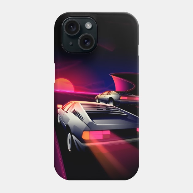 Cliffside Racers Phone Case by Jarkkokarkko