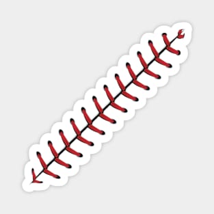 Baseball Lace Magnet