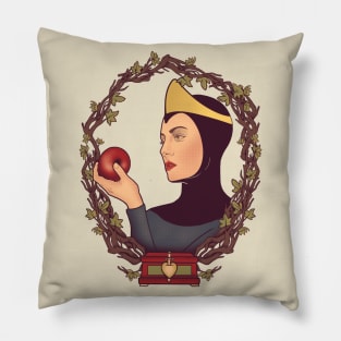 The Apple Queen / Fairy Tale Princess Queen Witch Classic Pillow