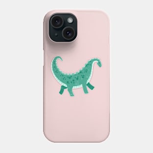 Cute Hand Painted Dinosaur Phone Case