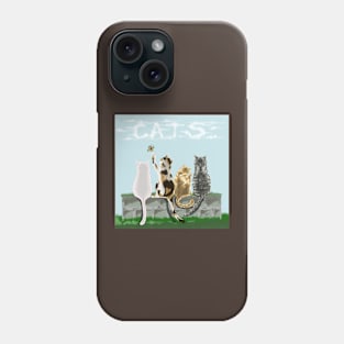 Cats at four Phone Case