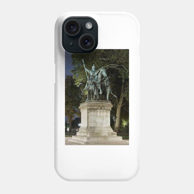 Equestrian Statue of Charlemagne © Phone Case by PrinceJohn