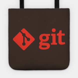 Git - Orange Logo Tote