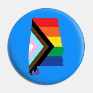 Alabama Progress Pride Pin