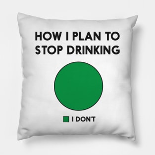Plan to stop drinking Pillow