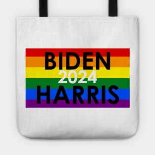 Biden Harris 2024 LGBTQ+ PRIDE Tote