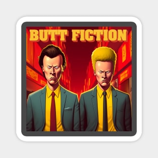 Pulp Fiction Beavis and Butt-Head Magnet