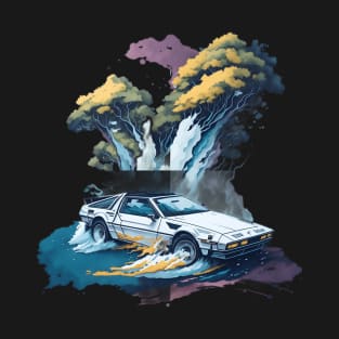 Summer Art DMC DeLorean T-Shirt