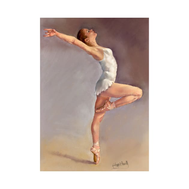 Irina, portrait of a ballerina by margaretmerry