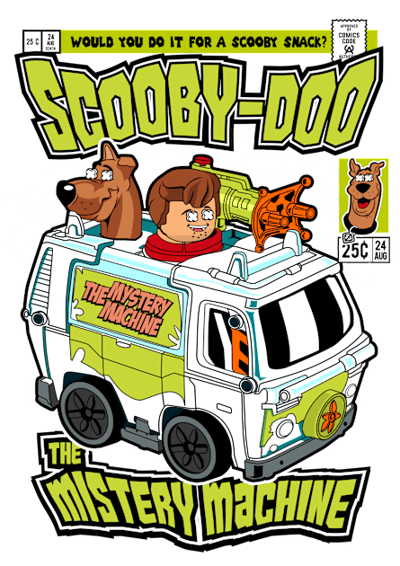 Scooby Dooo Pop Culture Kids T-Shirt by Pure Touch